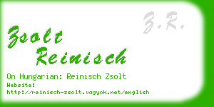 zsolt reinisch business card